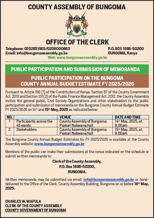 PUBLIC NOTICE
