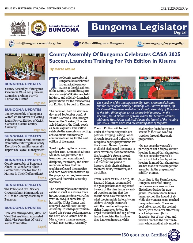 BCL 37TH EDITION E-NEWSLETTER