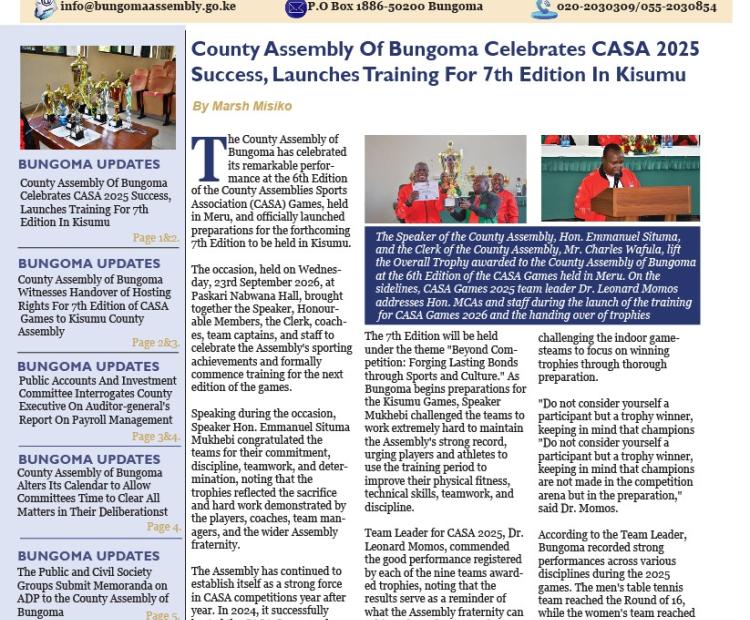 BCL 37TH EDITION E-NEWSLETTER